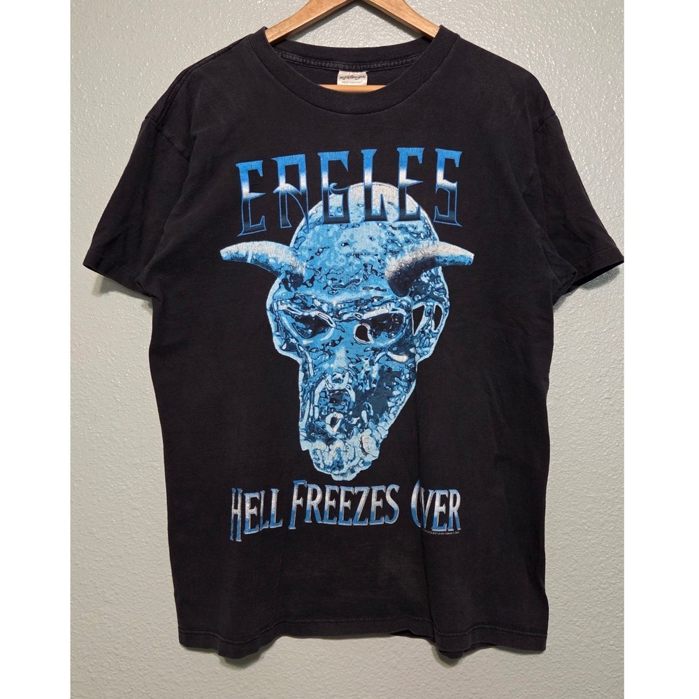 Vintage 1994 Eagles Hell Freezes Over Tour Shirt Lrg Rare Band Tee Single Stitch